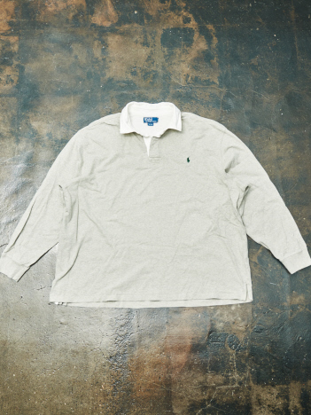 【USED】POLO by LALPH LAUREN RUGBY SHIRT ポロ バイ ラルフローレン ラグビーシャツ