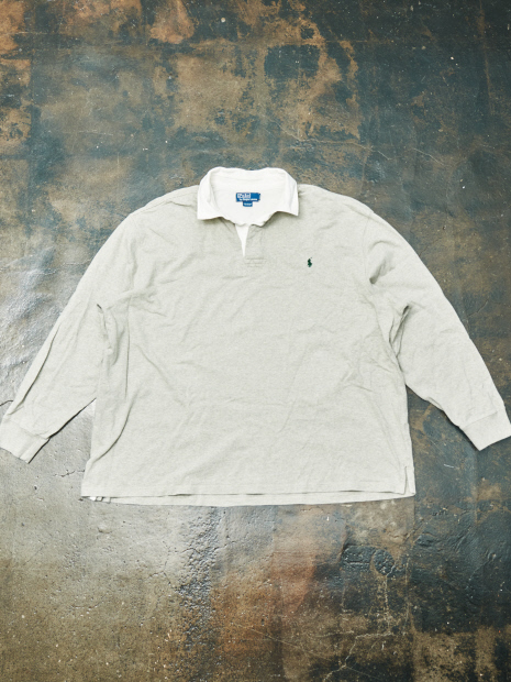 【USED】POLO by LALPH LAUREN RUGBY SHIRT ポロ バイ ラルフローレン ラグビーシャツ