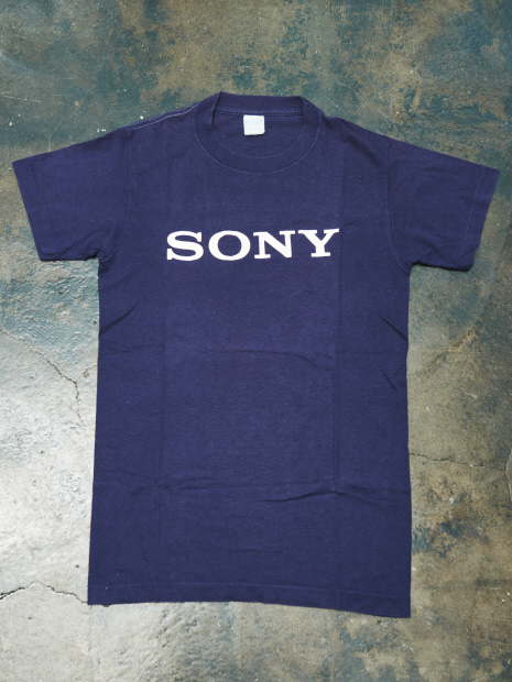 【USED】ANVIL 80s VINTAGE T-shirt「SONY」ヴィンテージ Tシャツ ソニー