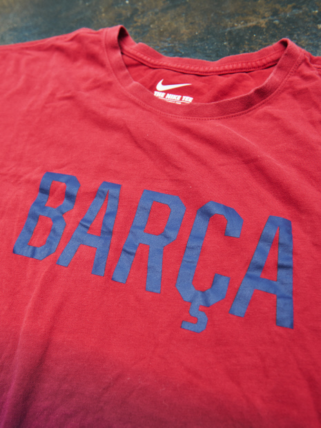 【USED】「BARCA」 バルサ Tシャツ