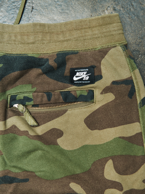 【USED】NIKE SB CAMOUFLAGE SWEAT PANTS ナイキ カモフラ スウェット パンツ