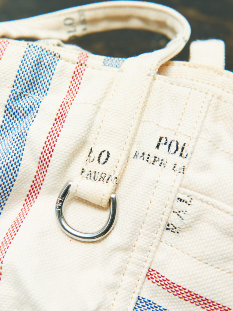 【USED】POLO RALPH LAUREN MINI TOTE BAG ポロ ラルフローレン トートバッグ