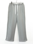 【rykt】Wool felt cable semi-wide pants