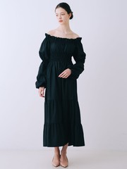 2wayオフショルティアードワンピース｜SELFIST / セルフィスト