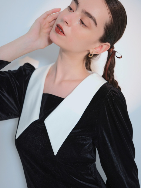 2wayベロアマーメイドワンピース｜SELFIST / セルフィスト