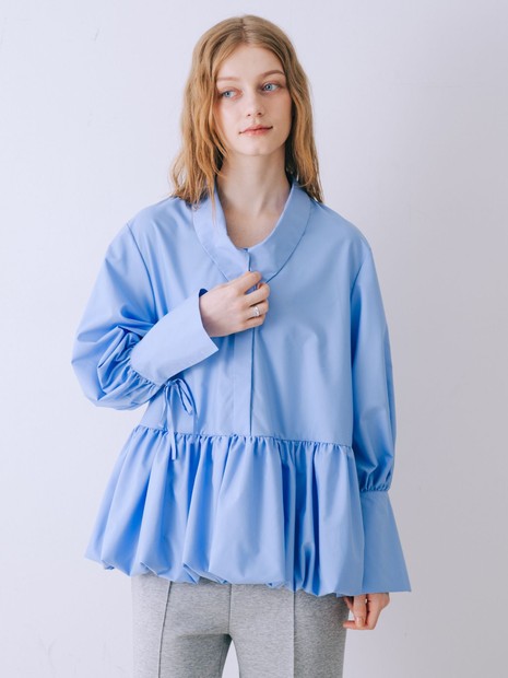 バルーンシャツブラウス【予約】｜SELFIST / セルフィスト