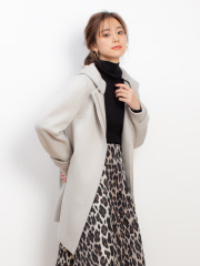 2WAYフード付きミドルコート