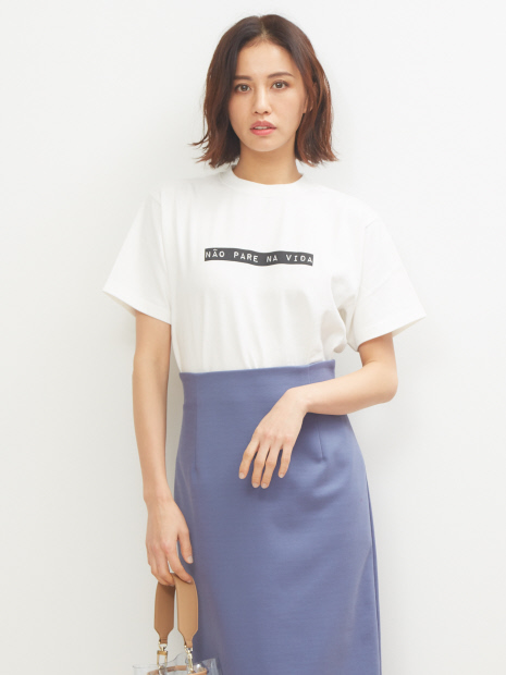 Lachement コーマ度詰天竺Tシャツ