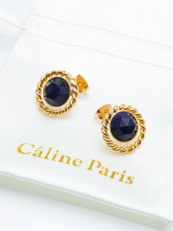 Caline Paris bouton ピアス
