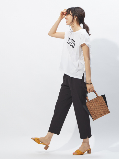 【MICA&DEAL】プリントロゴTシャツ