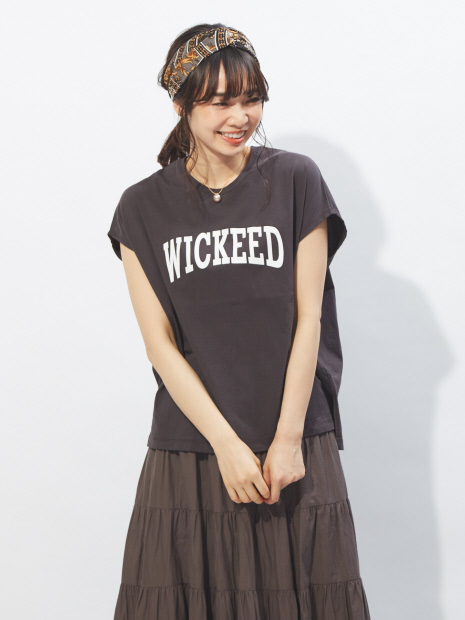 【MICA&DEAL】プリントロゴTシャツ
