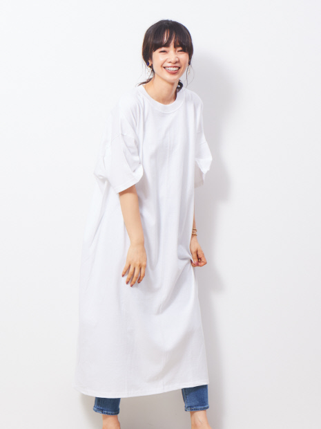 STAR&STRIPE Tシャツワンピース