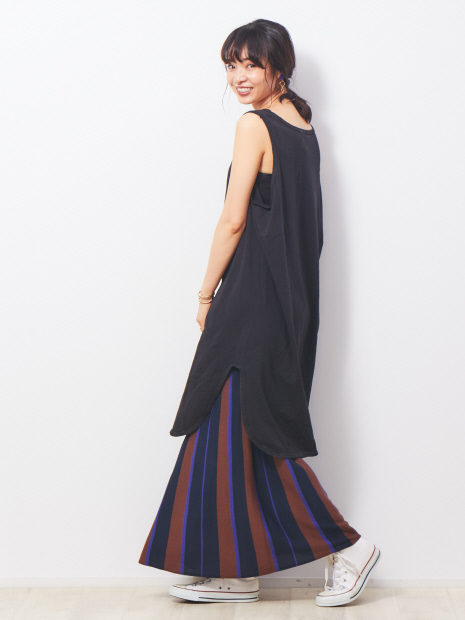 STAR&STRIPE タンクトップワンピース