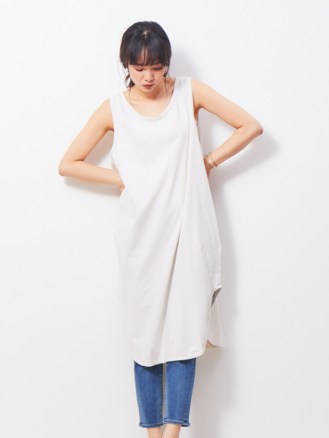 STAR&STRIPE タンクトップワンピース