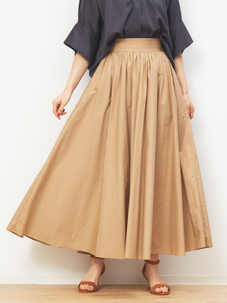 【MICA&DEAL】WEB限定ボリュームマキシスカート