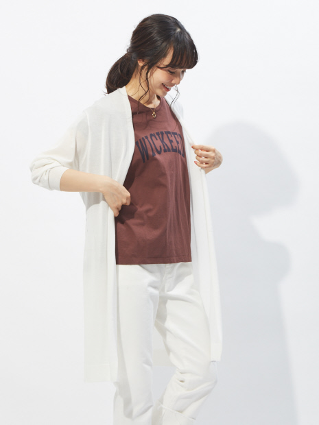 ロングトッパーカーディガン