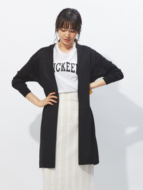 ロングトッパーカーディガン