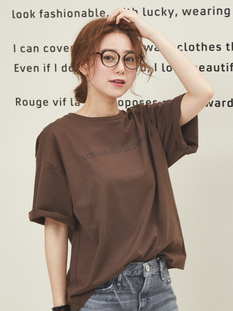 オーバーサイズロゴTシャツ【予約】