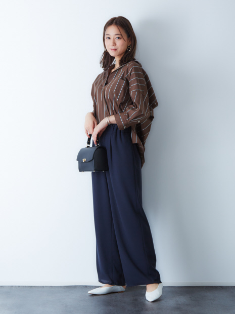 【別注 TICCA】ストライプスキッパーシャツ