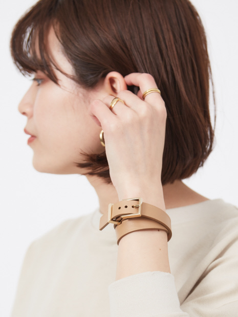MAISON BOINET レザーバングル