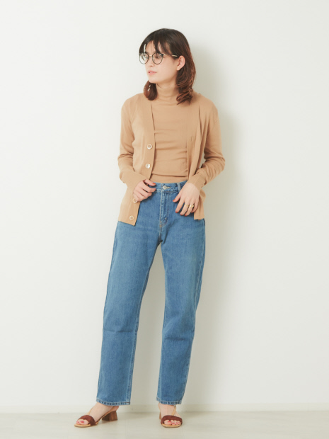LETROYES Vネックカーディガン