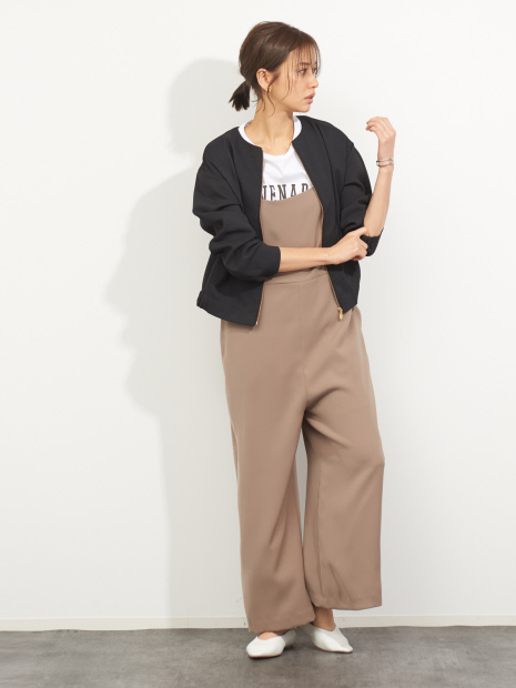 【MICA&DEAL】WEB限定ワイドサロペット