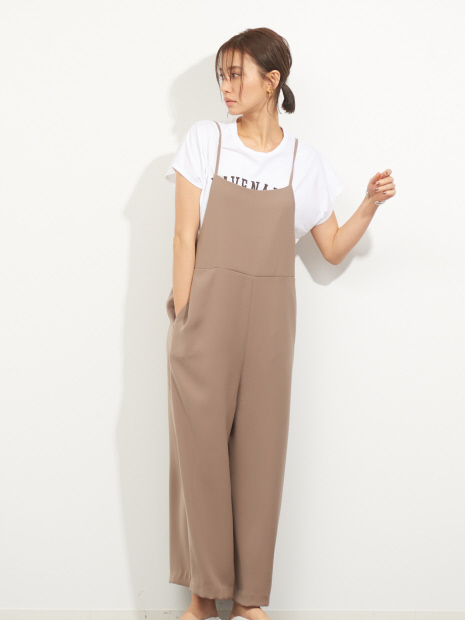 【MICA&DEAL】WEB限定ワイドサロペット