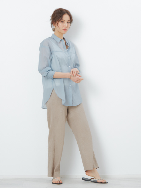 【一部店舗限定】ナイロンシアーシャツ
