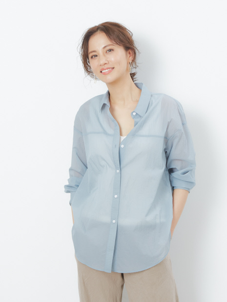 【一部店舗限定】ナイロンシアーシャツ