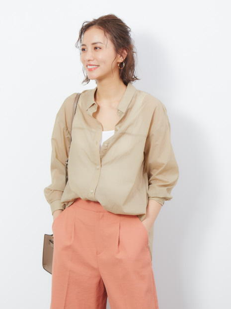 【一部店舗限定】ナイロンシアーシャツ