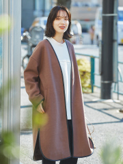 【WEB限定】ジャージメルトンコート