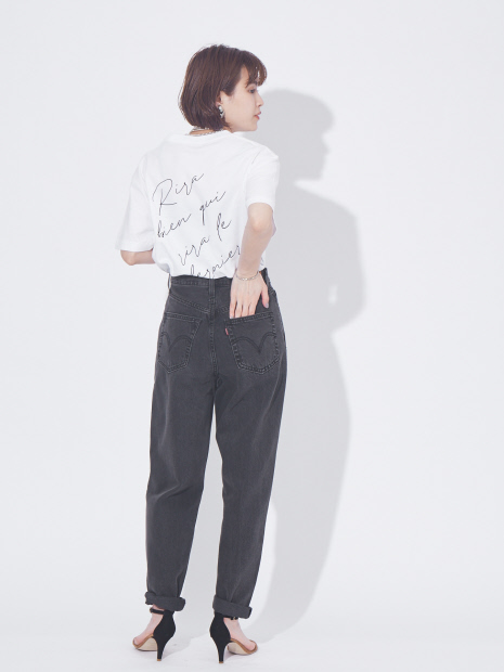 フロントバックロゴTシャツ
