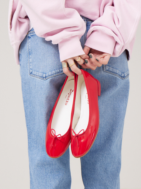 Repetto/レペット】バレエパンプス｜Rouge vif la cle