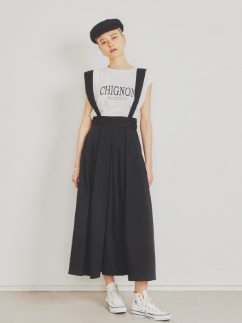 CHGNON  ロゴノースリーブＴシャツ