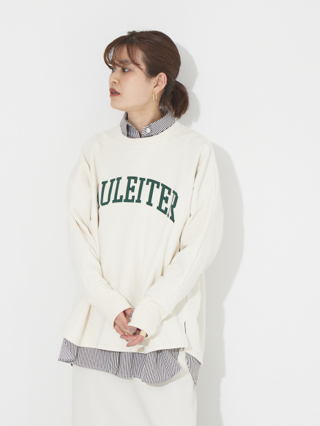 MICA＆DEAL】【WEB限定】プリントロゴプルオーバー/スウェット｜OUTLET