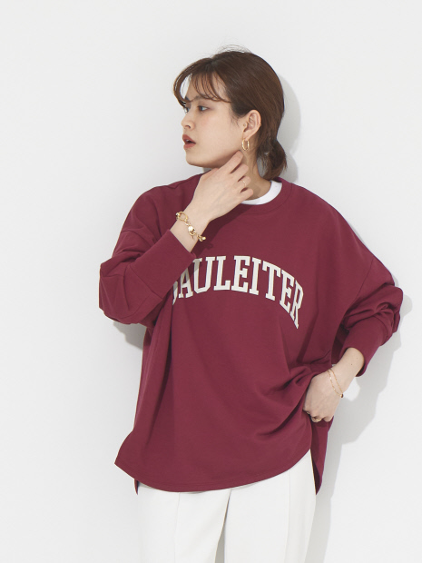 MICA＆DEAL】【WEB限定】プリントロゴプルオーバー/スウェット｜OUTLET