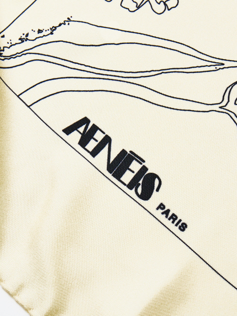 【AENEIS/エネス】NOSTALGIA FLOWERSスカーフ