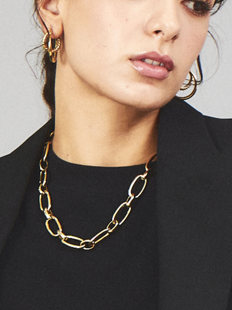 ucalypt/ユーカリプト】stem chain Link Neckla ネックレス｜Rouge vif