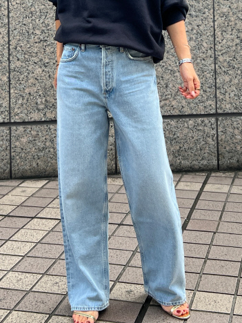 【AGOLDE/エーゴールドイー】 LOWRISE BAGGY　バギーデニム