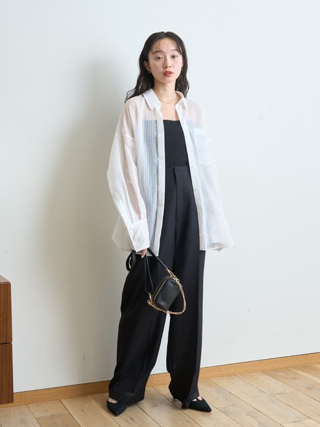 【定番人気】【ロングセラー】バックツイストシャツ