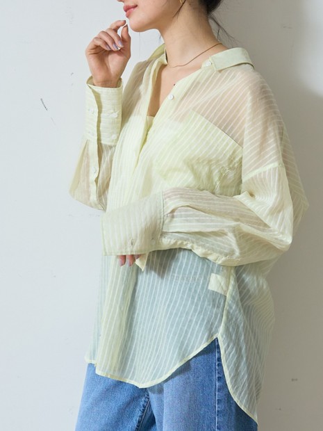 Rouge vif Anna バックツイストシャツ 定番人気】【ロングセラー】バックツイストシャツ｜Rouge vif la cle