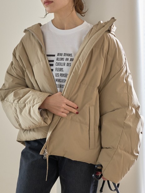 upper hights/アッパーハイツ】Olten ダブルジップショートダウン