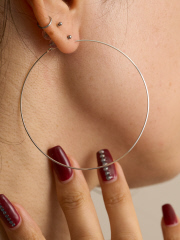 ルージュ・ヴィフ ラクレ
【LUV AJ/ラヴエージェイ】THE CAPRI WIRE HOOPS　ビッグフープピアス