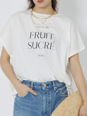 ルージュ・ヴィフ ラクレ
【一部店舗限定】シルケット天竺フレンチスリーブTシャツ