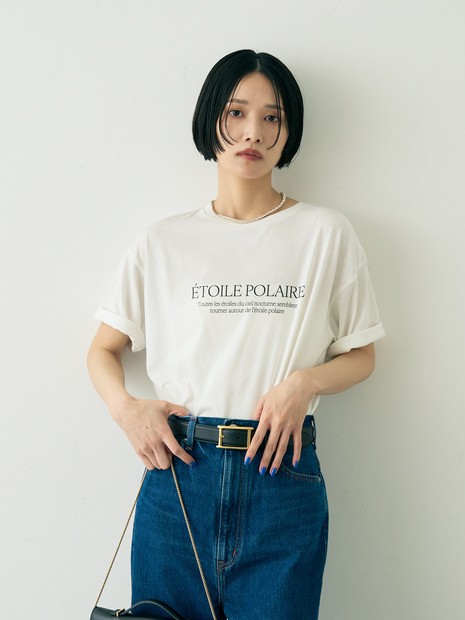 ロゴTシャツ(ETOILE POLAIRE)