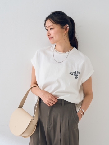 【upper hights/アッパーハイツ】BIG NO SLEEVE T ノースリーブTシャツ