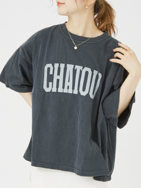 【REMI RELIEF／レミレリーフ】別注 CHATOU  Tシャツ【予約】