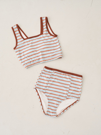 【2点セット！】【Robert P.Miller / ロバートピーミラー】SwimPrib tank top&pant スイムウェア ボーダー セット