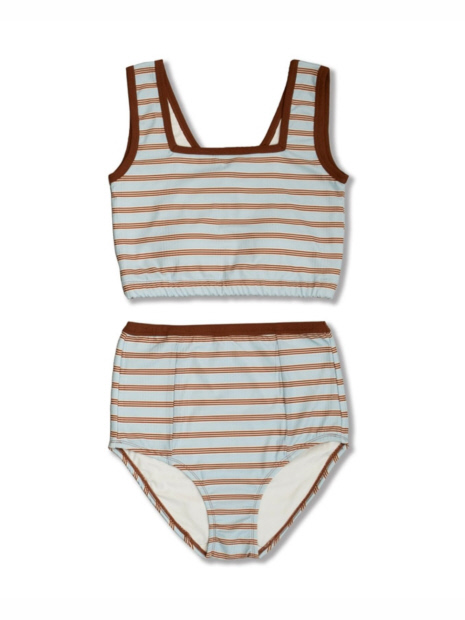 【Robert P.Miller / ロバートピーミラー】SwimPrib tank top&pant スイムウェア ボーダー セット