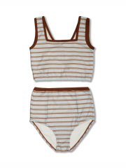 Rouge vif la cle - 【Robert P.Miller / ロバートピーミラー】SwimPrib tank top&pant スイムウェア ボーダー セット